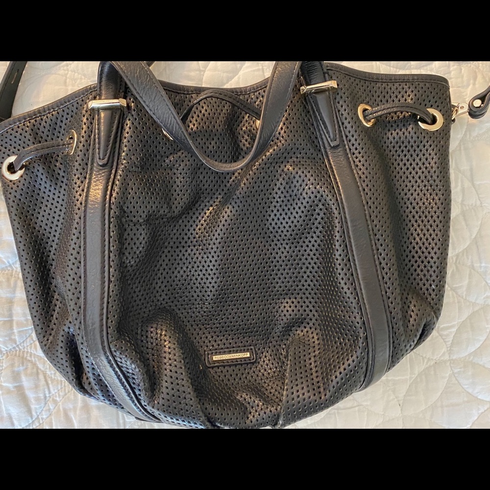 Rebecca Minkoff Bucket Shoulder Handbag Black